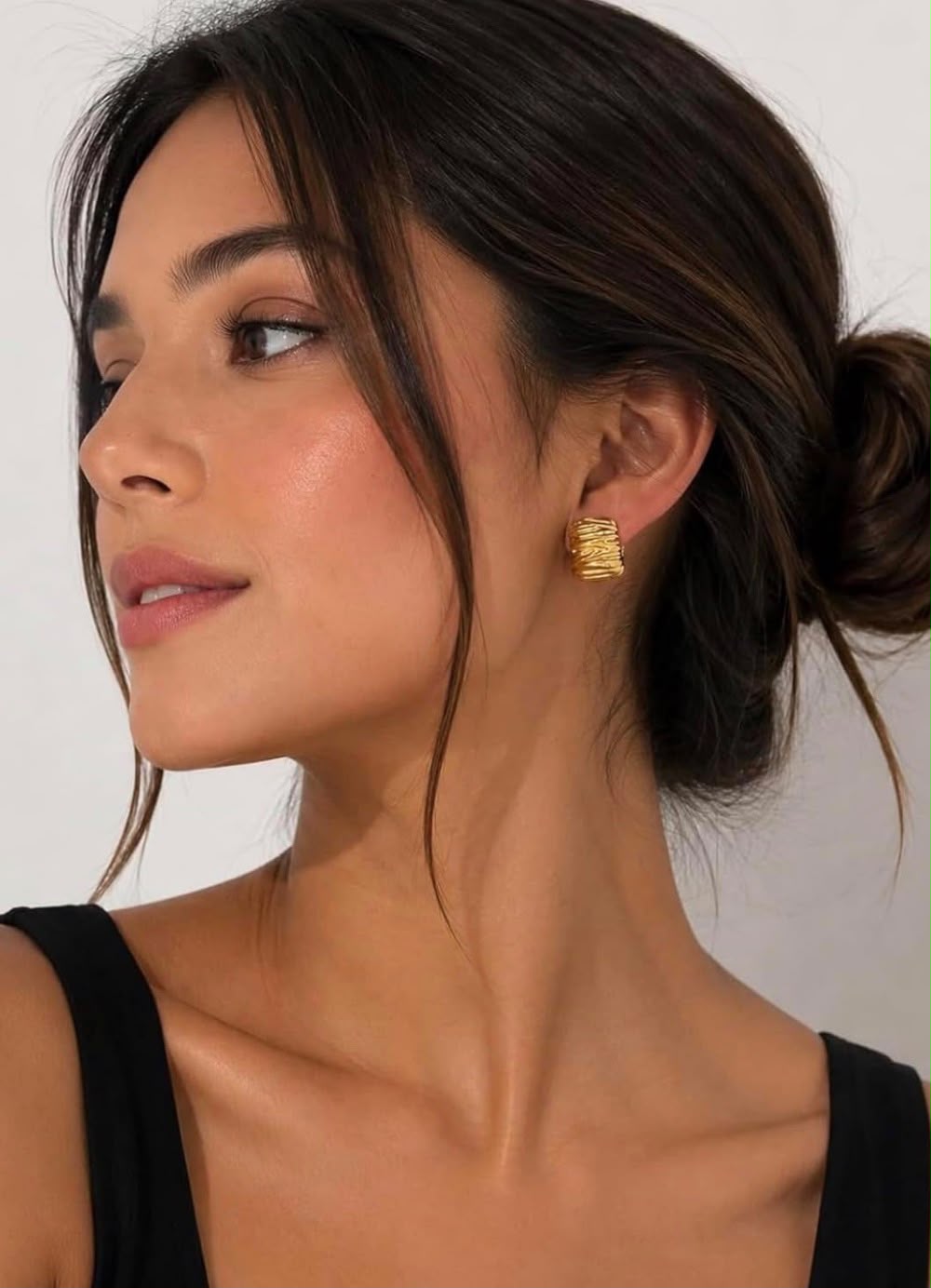 Vivienne Sculptural Hoops