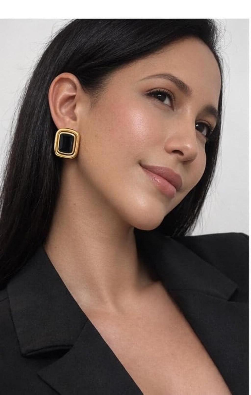 Margot Noir Studs
