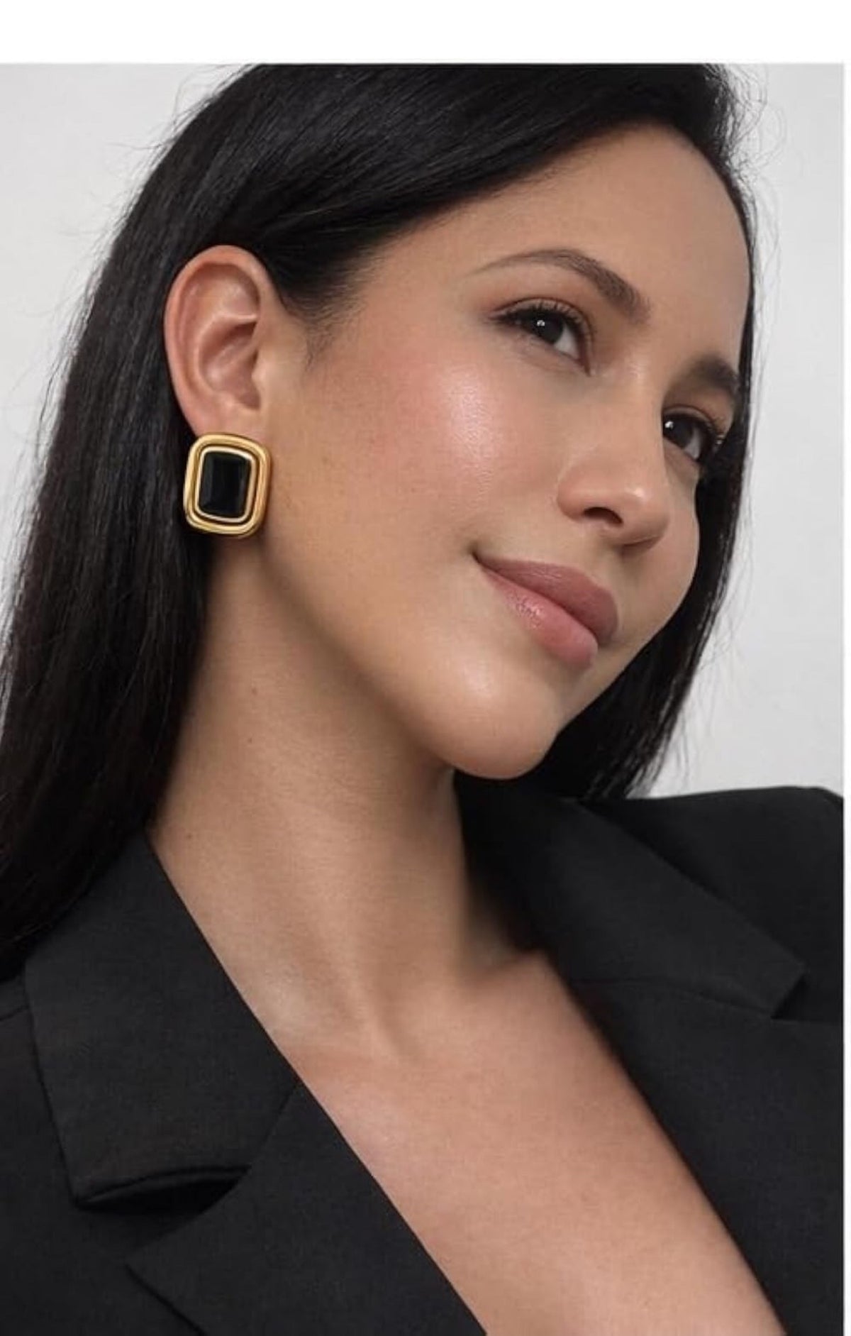 Margot Noir Studs