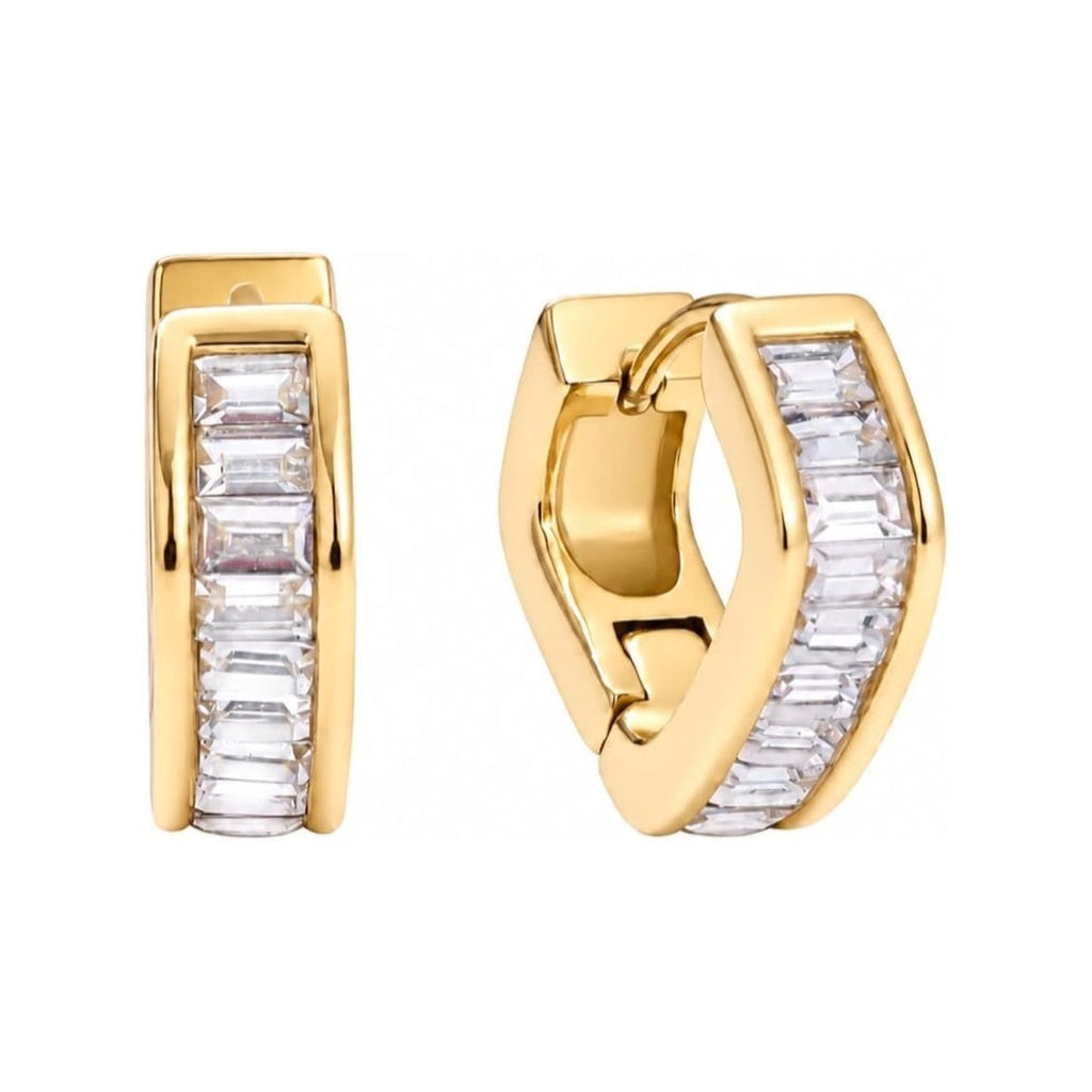 Adriana Crystal Hoops
