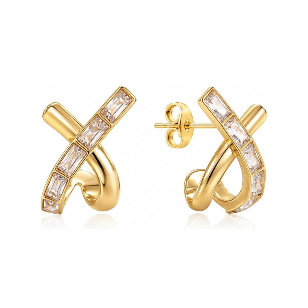Bianca Criss-Cross Studs