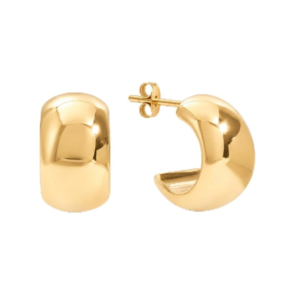Lucia Crescent Hoops