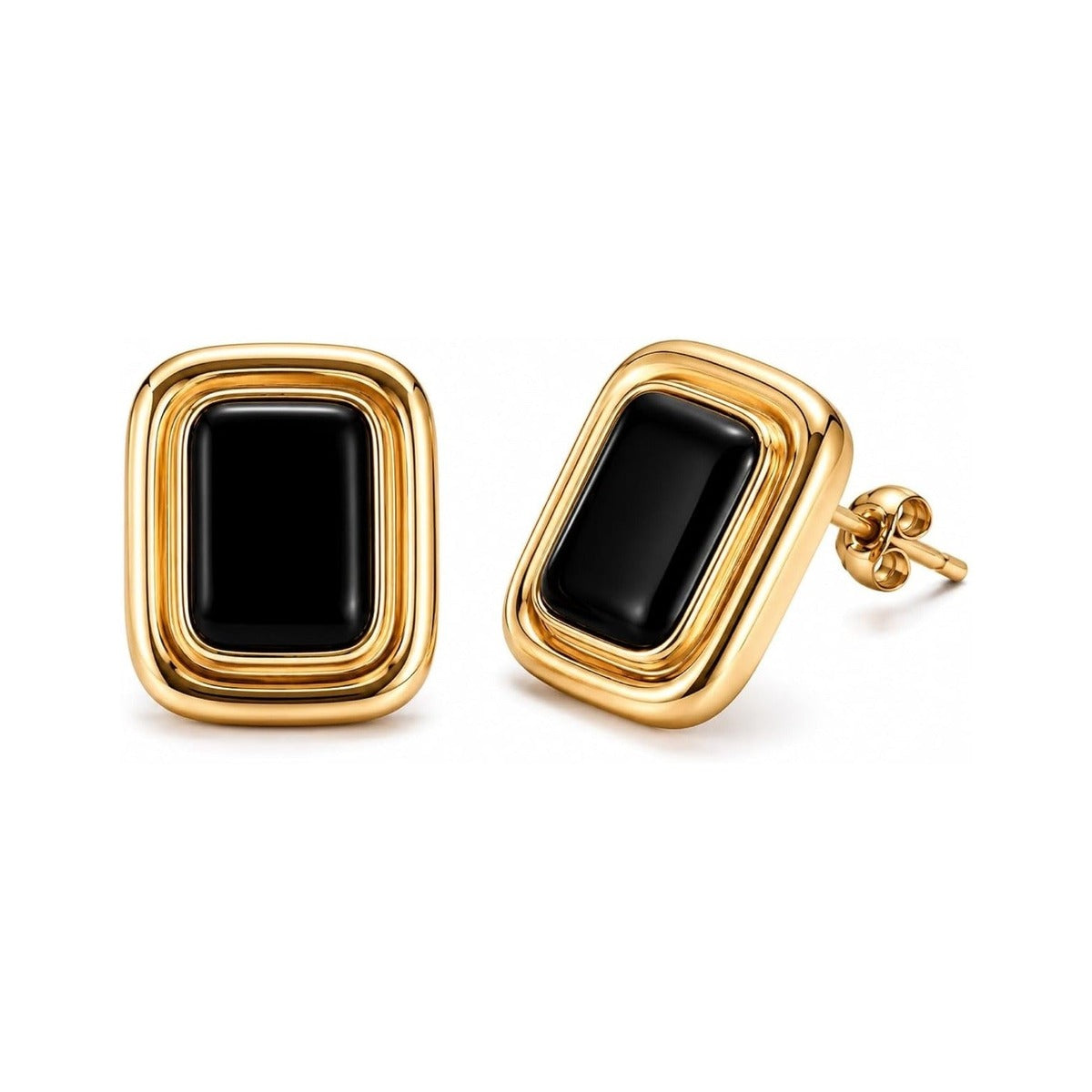 Margot Noir Studs
