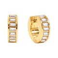 Tina Baguette Hoops