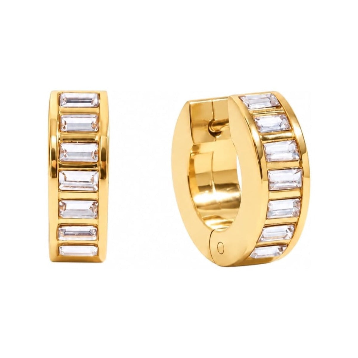 Tina Baguette Hoops
